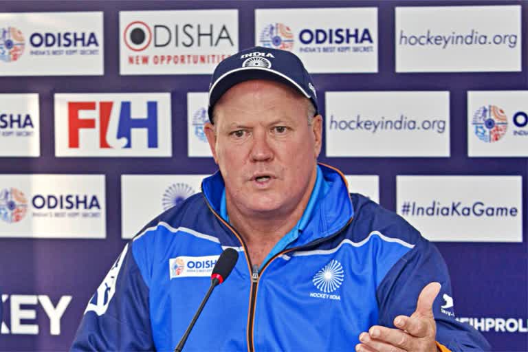 Graham Reid Statement  CWG 2022  commonwealth games 2022  Graham Reid indian hockey coach  india vs australia hockey match  राष्ट्रमंडल खेलों 2022  भारतीय पुरुष हॉकी टीम  भारतीय पुरुष हॉकी टीम के कोच ग्राहम रीड  ग्राहम रीड