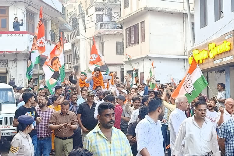 MLA Vikramaditya Singh in Kasauli