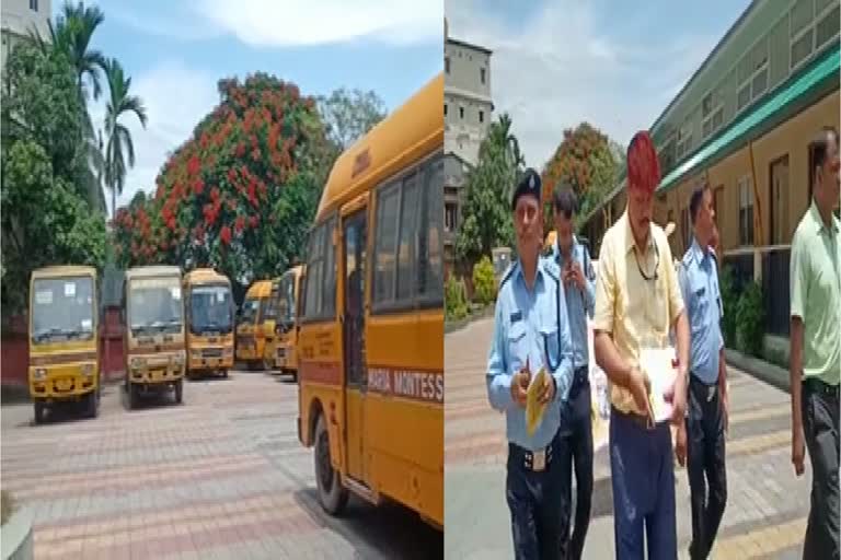 Transport department strict action against school bus
