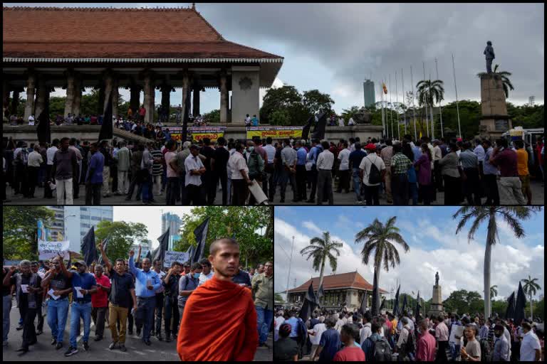 Sri Lankans rally against crackdown on protesters