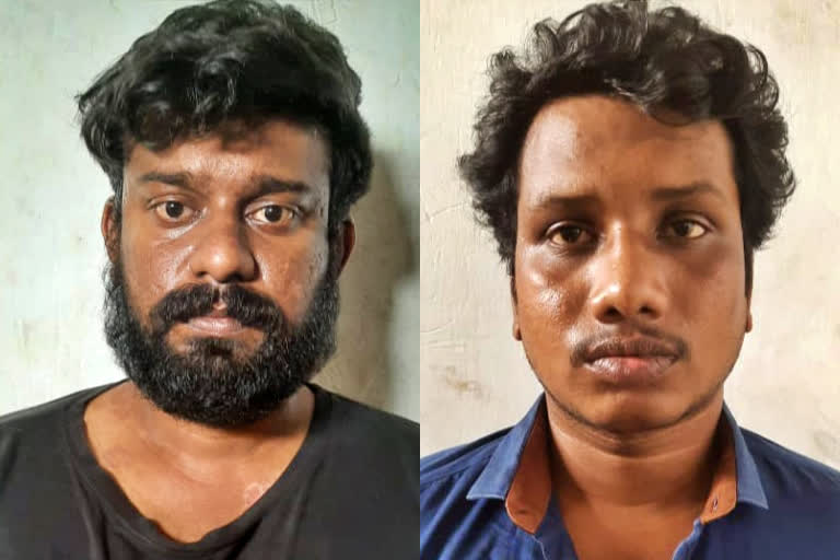 two were arrested in chennai  sexual harassment  sexual harassment for woman in chennai  two were arrested in chennai in sexual harassment  sexual harassment for woman  sexual harassment cases  தனியாக இருந்த பெண்ணிடம் அத்துமீறல்  பாலியல் தொல்லை  பாலியல் வழக்குகள்  சென்னையில் இருவர் கைது  சென்னையில் பெண்ணுக்கு பாலியல் தொல்லை  பெண்ணிற்கு பாலியல் தொல்லை கொடுத்த இருவர் கைது