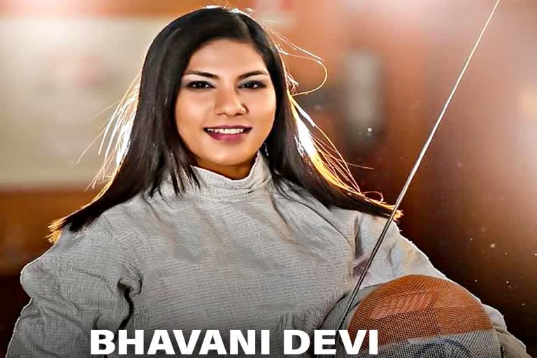 Bhavani Devi  Indian shooters  भारतीय निशानेबाज  भवानी देवी ने जीता स्वर्ण पदक  कॉमनवेल्थ फेंसिंग चैंपियनशिप  Commonwealth Fencing Championship  Bhavani Devi