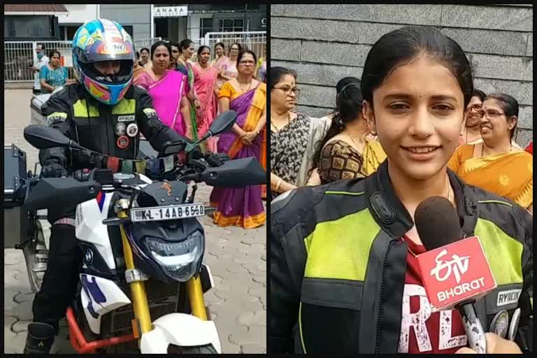 bike rider Amrita Joshi has traveled around the country and abroad through bike