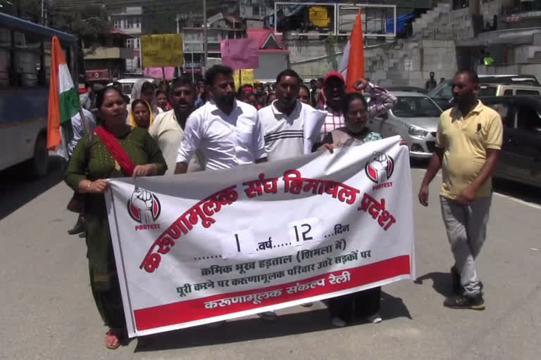 karunamulak sangh mandi Protest