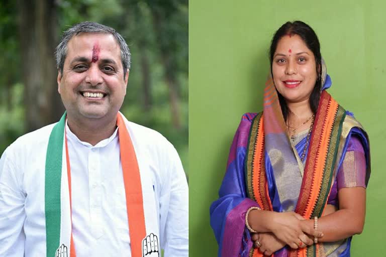 BJP MLA Ranjana Sahu sent Rakhi to Bilaspur MLA Shailesh Pandey