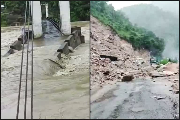 Sutlej river water level Increased