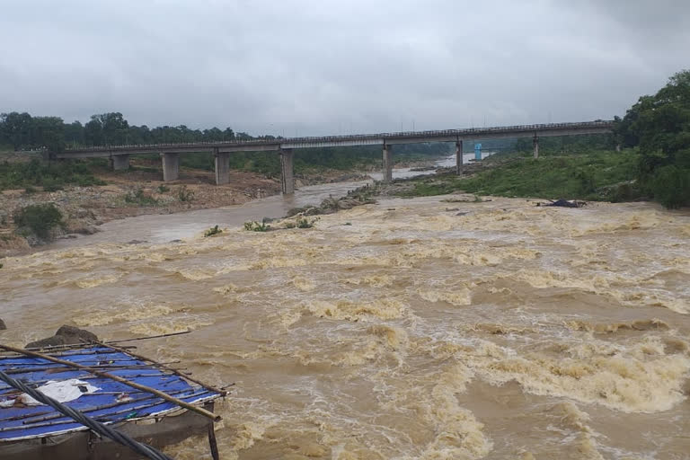 Water level of Bhairavi river