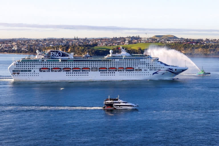 New Zealand welcomes back first cruise ship since COVID hit