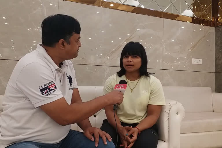 etv-bharat-exclusive-interview-with-cwg-bronze-medalist-wrestler-divya-kakran