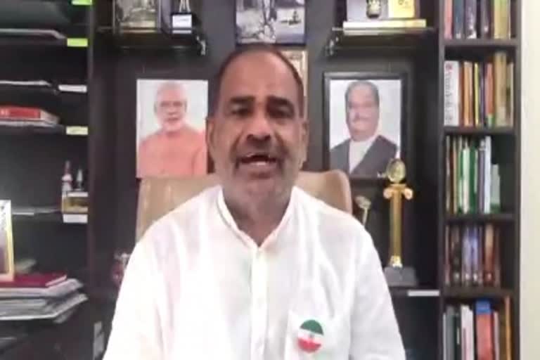 Indian tricolor seen upside down on BJP MP Ramesh Bidhuri's chest, social media video goes viral