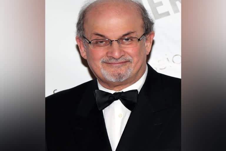 Salman Rushdie  സല്‍മാന്‍ റുഷ്‌ദി  ദി സാത്താനിക് വേഴ്‌സസ്  പ്രശസ്‌ത ബ്രിട്ടിഷ് ഇന്ത്യന്‍ എഴുത്തുകാരന്‍ സല്‍മാന്‍ റുഷ്‌ദി  British Indian Writer Salman Rushdie  national news  international news  Salman Rushdie latest update  salman rushdie on ventilator