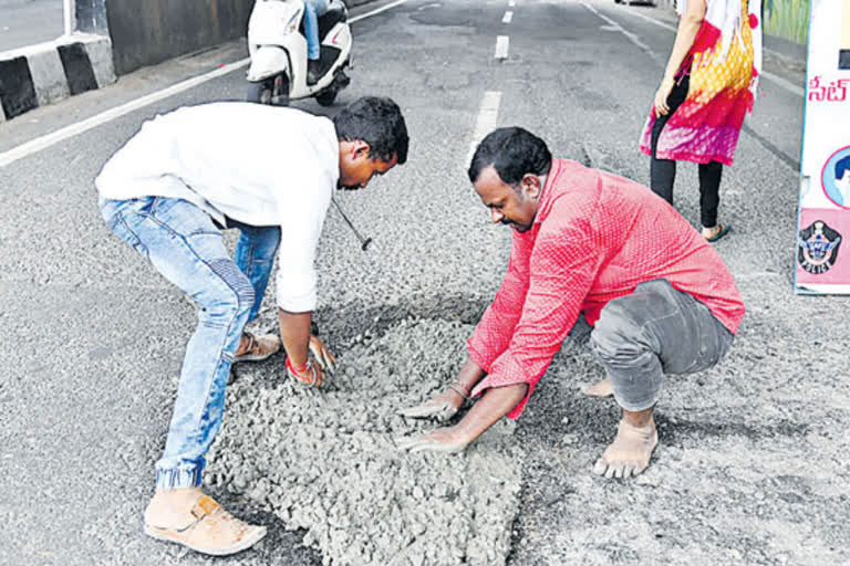 Repairs on roads