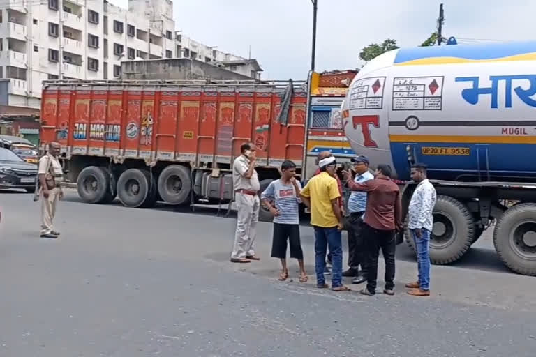 road accidents Govindpur market