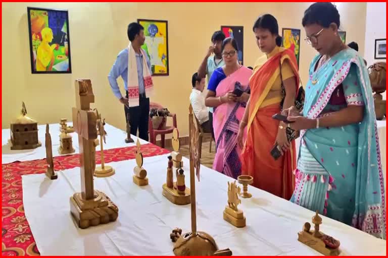 Art Exhibition organized by Shivsagar District Administration on occasion of India Independence Day