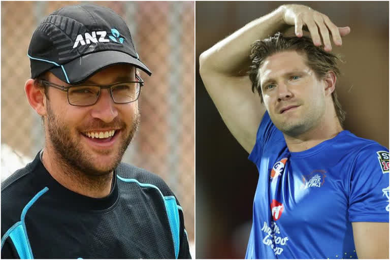 ലെജന്‍ഡ്‌സ് ലീഗ് ക്രിക്കറ്റ്  LEGENDS LEAGUE CRICKET  LEGENDS LEAGUE CRICKET SECOND EDITION EDEN GARDENS  watson and vettori to play for World Giants  legends league second edition  shane watson  ഇന്ത്യ മഹാരാജാസ്  India maharajas