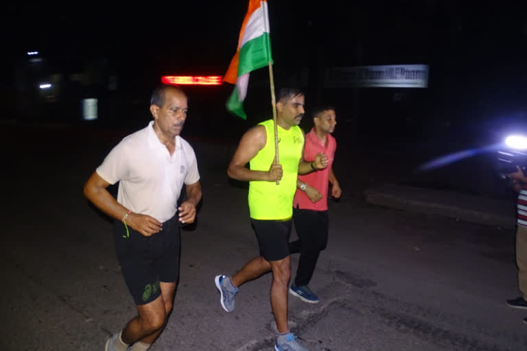 SSP Ghaziabad Muniraj G Half Marathon at Midnight