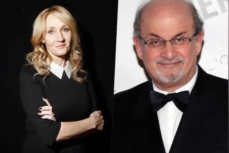 J K Rowling receives death threat  Salman Rushdie attack  J K Rowling on Salman Rushdie attack  റുഷ്‌ദിക്കെതിരായ ആക്രമണത്തെ അപലപിച്ച് ജെ കെ റൗളിങ്ങ്  ജെ കെ റൗളിങ്ങിന് വധഭീഷണി  സൽമാൻ റുഷ്‌ദി  ഹാദി മാതർ  ഇസ്ലാമിസ്റ്റ് വധഭീഷണി