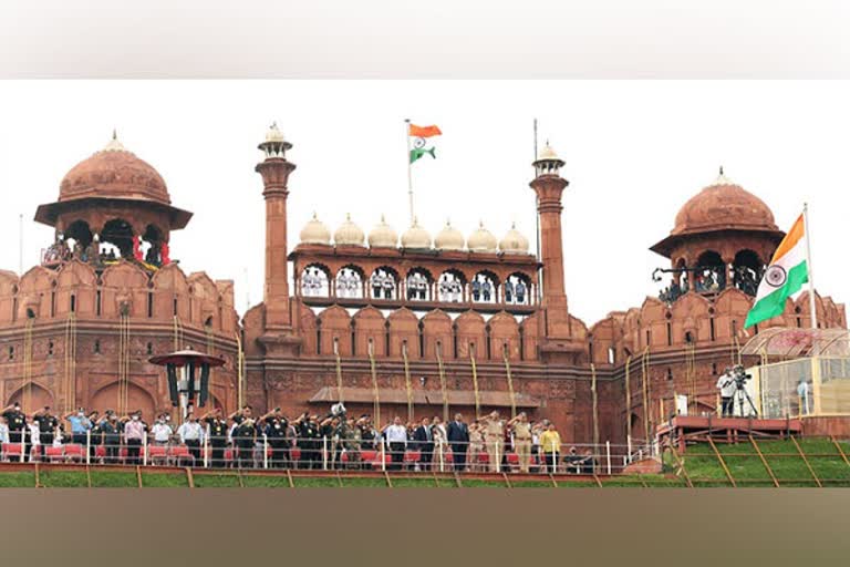 Independence Day 2022 PM Modi to address nation at Red Fort in Delhi prepares for Independence Day celebrations