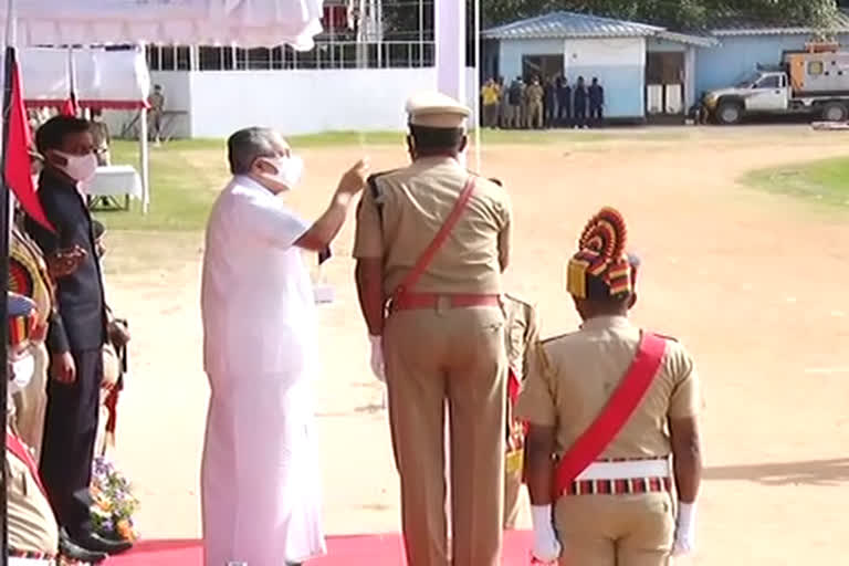 Independence Day celebrations in Kerala  Independence Day celebrations  Independence Day  75th Independence Day  സംസ്ഥാനത്ത് സ്വാതനന്ത്ര്യദിന ആഘോഷങ്ങള്‍ക്ക് തുടക്കമായി  സംസ്ഥാന തല സ്വാതനന്ത്ര്യദിന ആഘോഷം  മുഖ്യമന്ത്രി പിണറായി വിജയന്‍  നിതിന്‍രാജ് ഐപിഎസ്  സംസ്ഥാനത്ത് സ്വാതനന്ത്ര്യദിന ആഘോഷങ്ങള്‍ ആരംഭിച്ചു