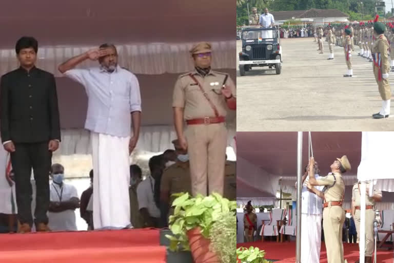 independence day 2022  alappuzha independence day celebration  alappuzha  minister p prasad  പി പ്രസാദ്  സ്വാതന്ത്ര്യ ദിനം  സ്വാതന്ത്ര്യ ദിനാഘോഷം  ആലപ്പുഴ സ്വാതന്ത്ര്യ ദിനാഘോഷം മന്ത്രി പ്രസാദ്  കൃഷി മന്ത്രി  at