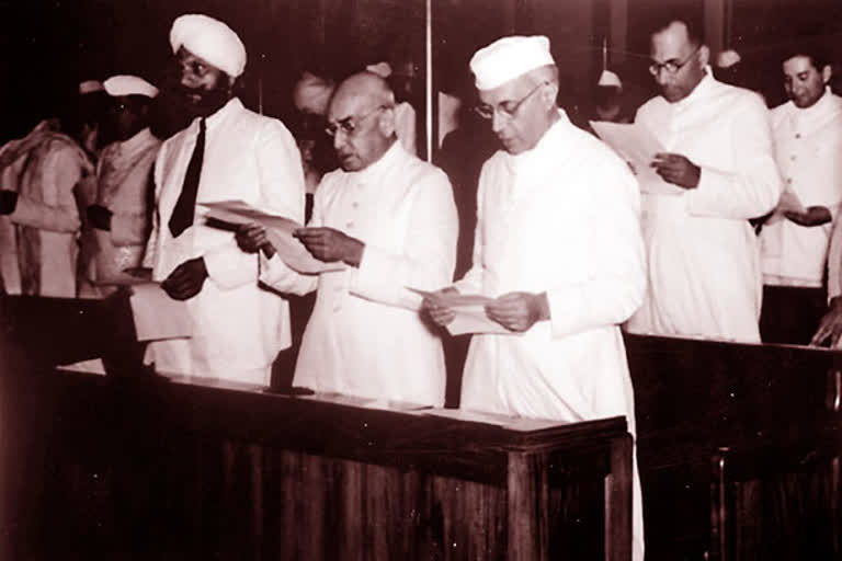 nehru independence day speech