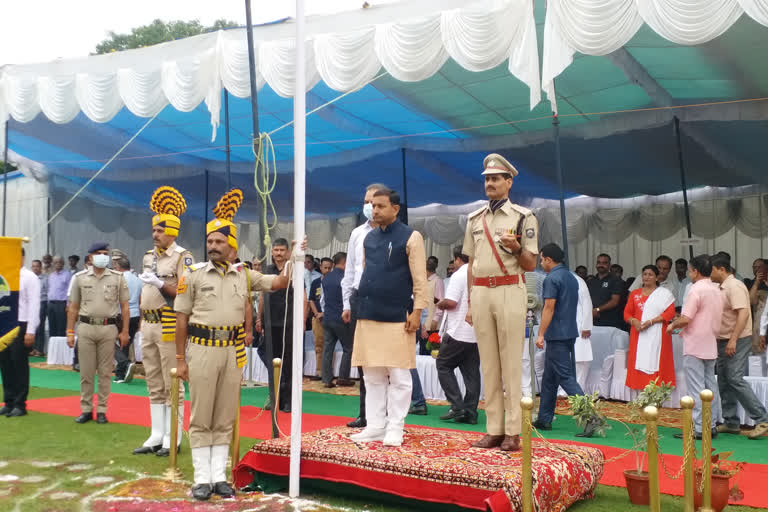 Minister Rajender Garg in Bilaspur