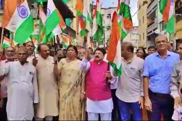 Gujarat BJP left red faced with speech of Kejriwal played at Tiranga Yatra