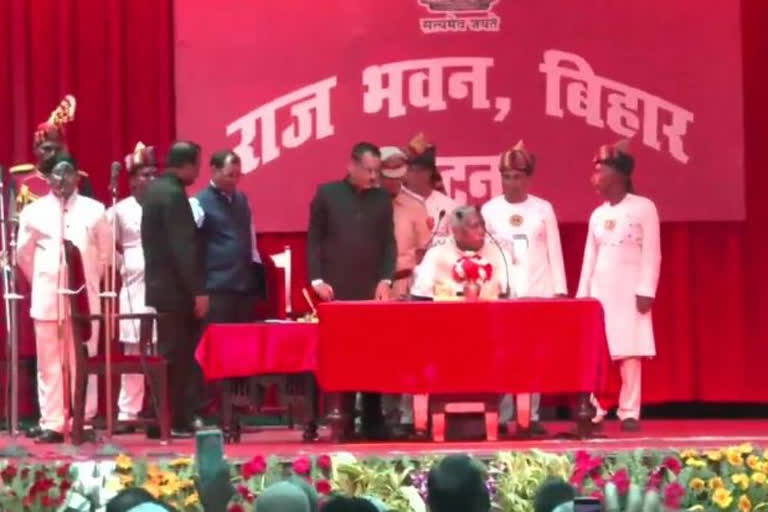 new members take oath as Bihar Cabinet Expansion