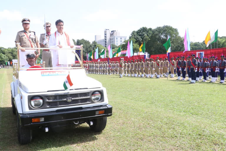 সামগ্ৰিক উন্নয়নত ত্ৰিপুৰাই সফলতা লাভ কৰা বুলি দাবী মুখ্যমন্ত্ৰীৰ