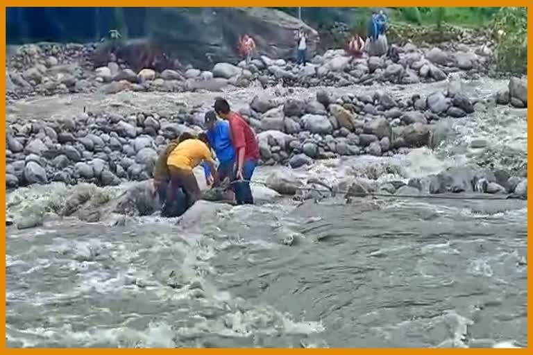 Bridge Collapsed in Solang