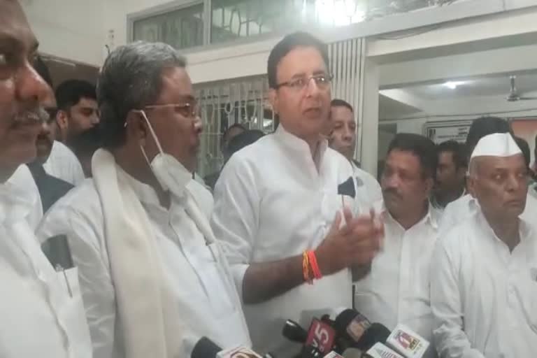 Randeep Singh Surjewala criticize bjp govt