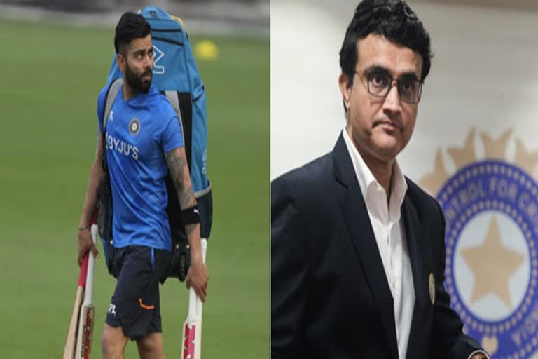 virat kohli ganguly