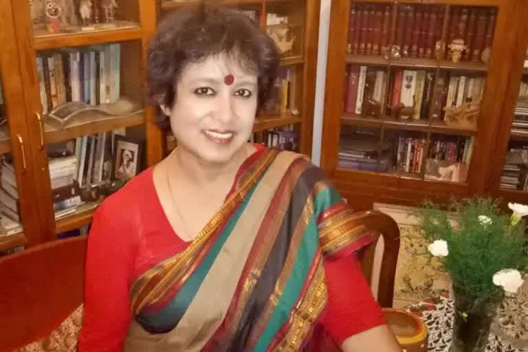 Taslima Nasrin exclusive interview with etv bharat