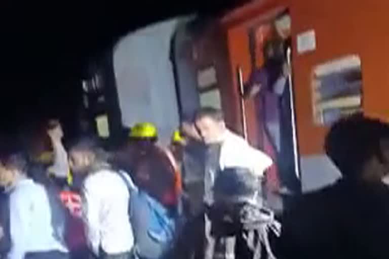 Bilaspur Bhagat Ki Kothi Express collided with goods train
