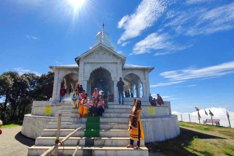 Bhadraj temple in Mussoorie