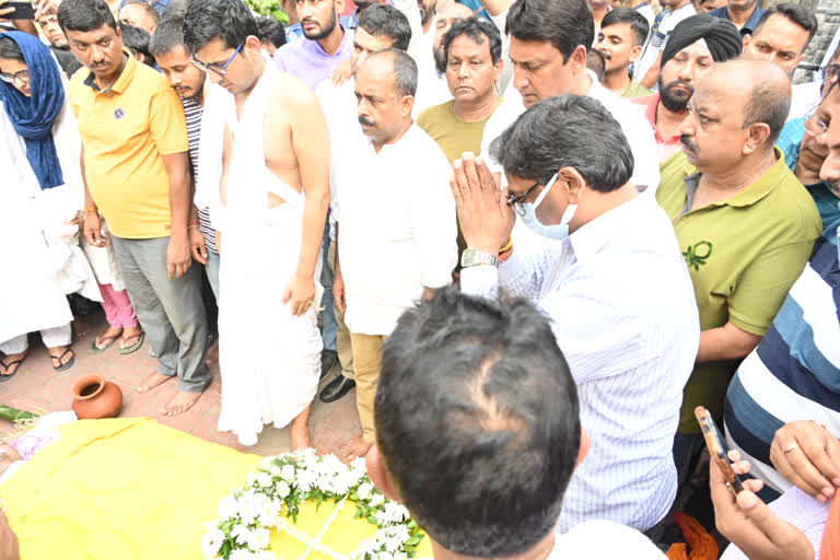 Amitabh Choudhary funeral