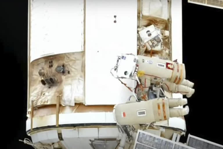 Russian spacewalk