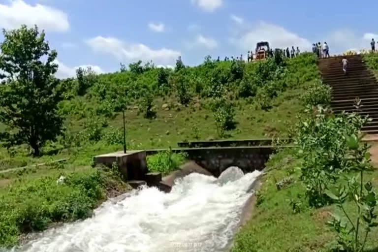 Bakori dam gate broken