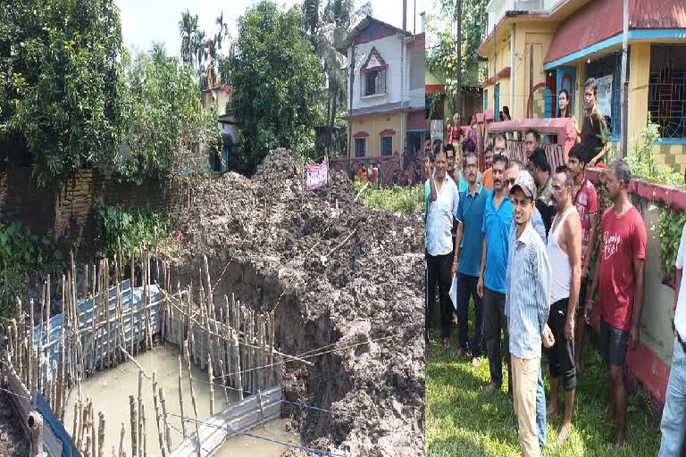 company threats to Locals for protesting in Mobile Tower construction at Jalpaiguri