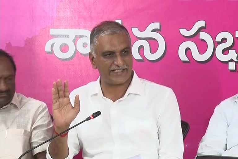 minister harish rao comments on central minister gajendra Singh shekavat
