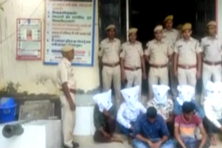 7 loot accused arrested in Alwar, looted money also recovered