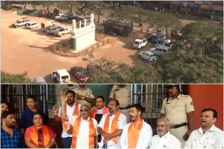 Hindu organisations demanding Ganeshotsav celebrations at idgah Maidan  idgah Maidan  ഈദ്ഗാഹ് മൈതാനം  ഈദ്ഗാഹ് മൈതാനത്ത് ഗണേശോത്സവം  Ganeshotsav celebrations  idgah Maidan issue  ചമരാജ്പേട്ടിലെ ഈദ്ഗാഹ് മൈതാനം  തർക്കഭൂമിയായ ഈദ്‌ഗാഹ്  ഗണേശോത്സവം