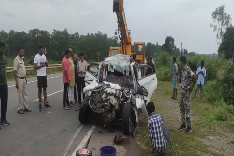 road accident in jagdalpur