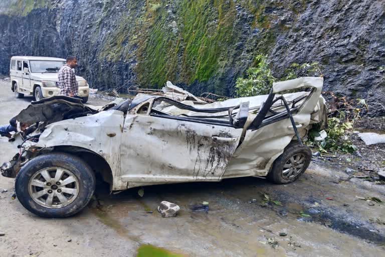 road accident in paonta sahib