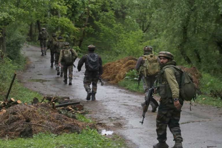 concept photo, security forces in kashmir