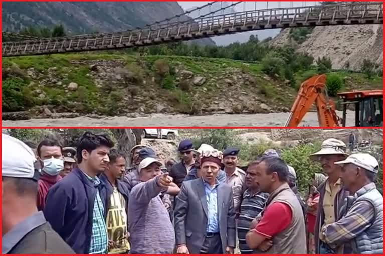 Jasrath bridge damaged