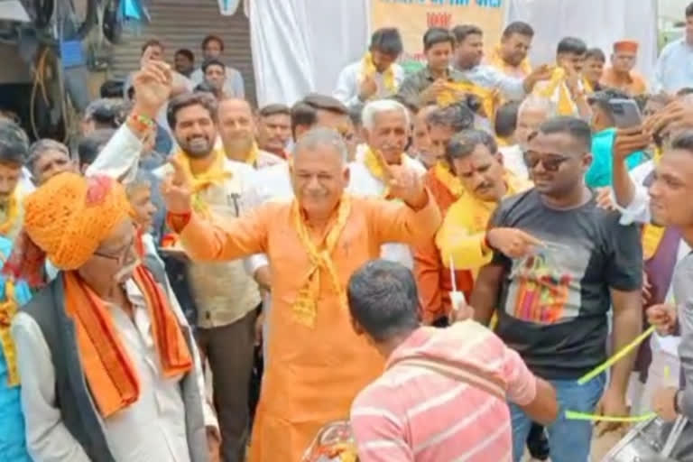 Inder Singh Parmar Dance on Krishna Janmotsav