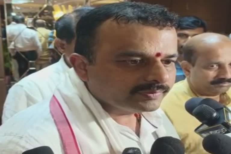 Minister Sunil Kumar speak about the egg thrown on Siddaramaiah