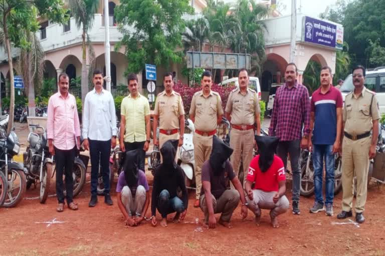 Baramati Police Seized Stolen Motorcycles