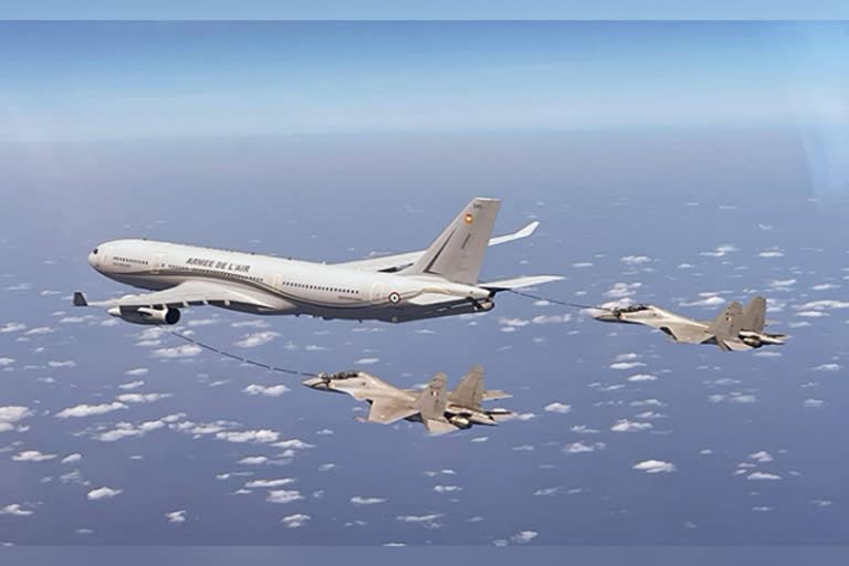 Sukhoi and C 17 aircraft for the war exercise in Australia